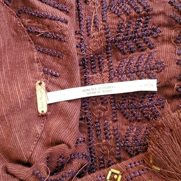 Free People embellished boho top - Picture 4 of 4